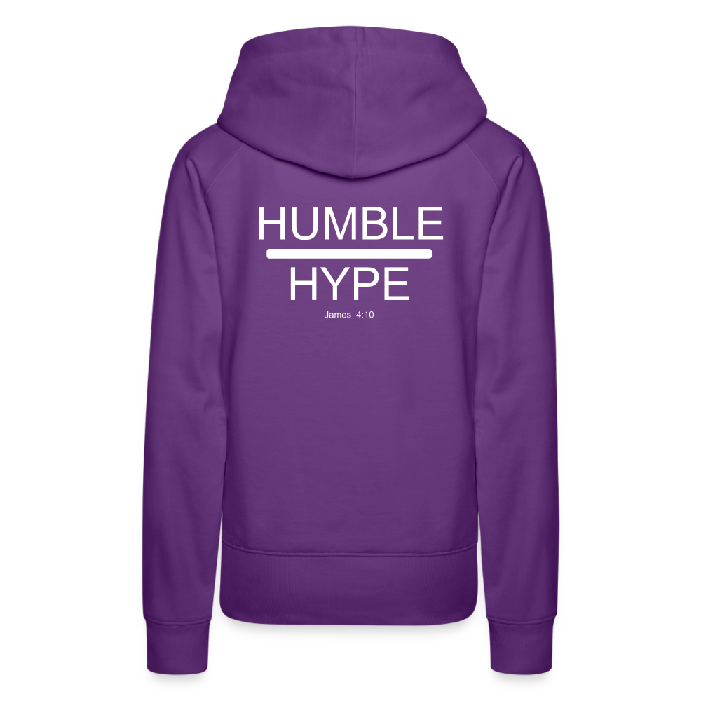 Humble over Hype Women’s Premium Hoodie Elisheba M6:33