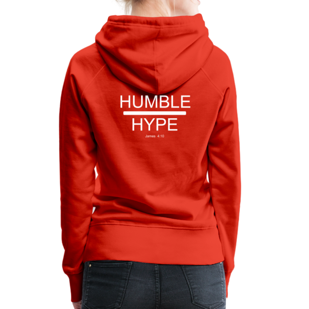 Humble over Hype Women’s Premium Hoodie Elisheba M6:33