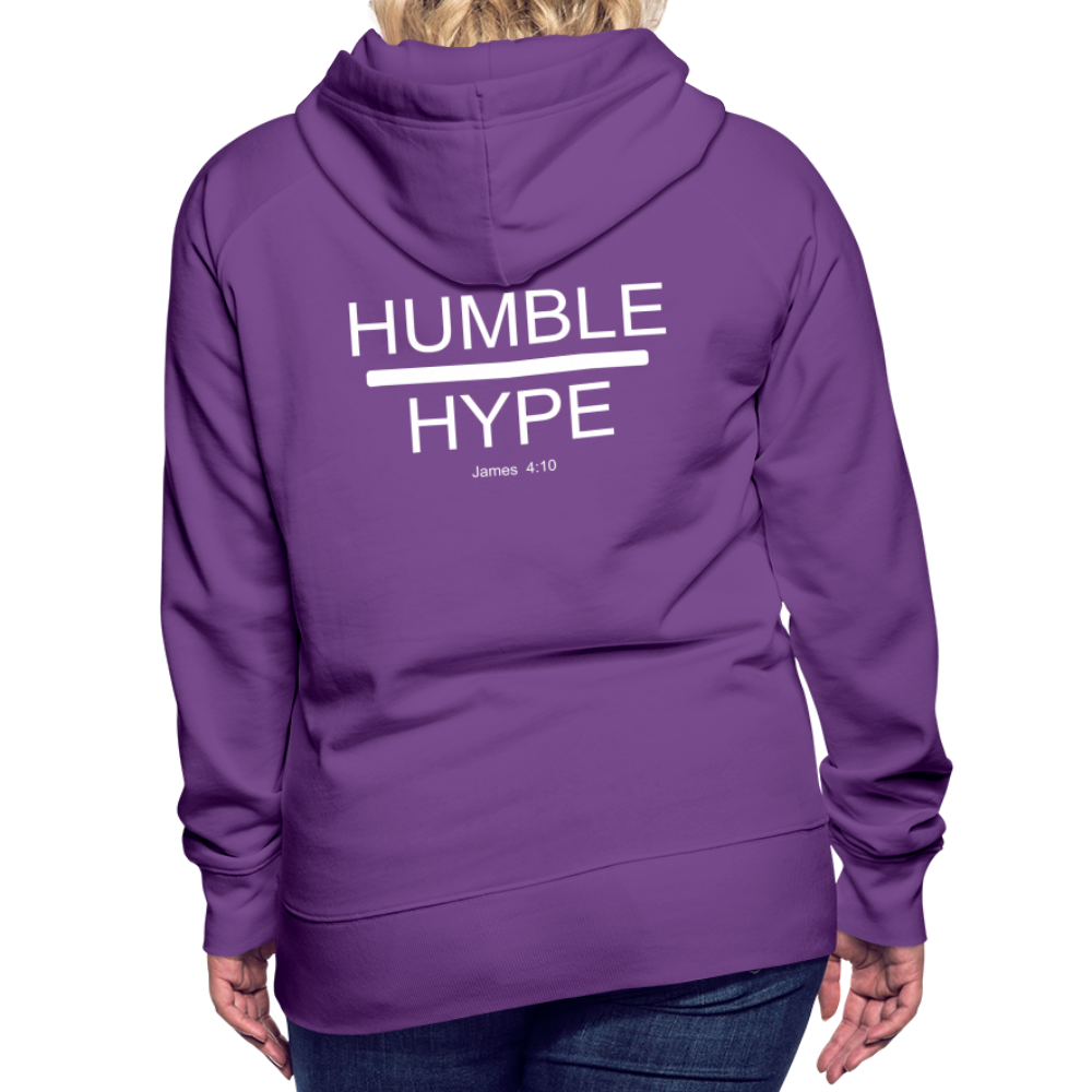 Humble over Hype Women’s Premium Hoodie Elisheba M6:33