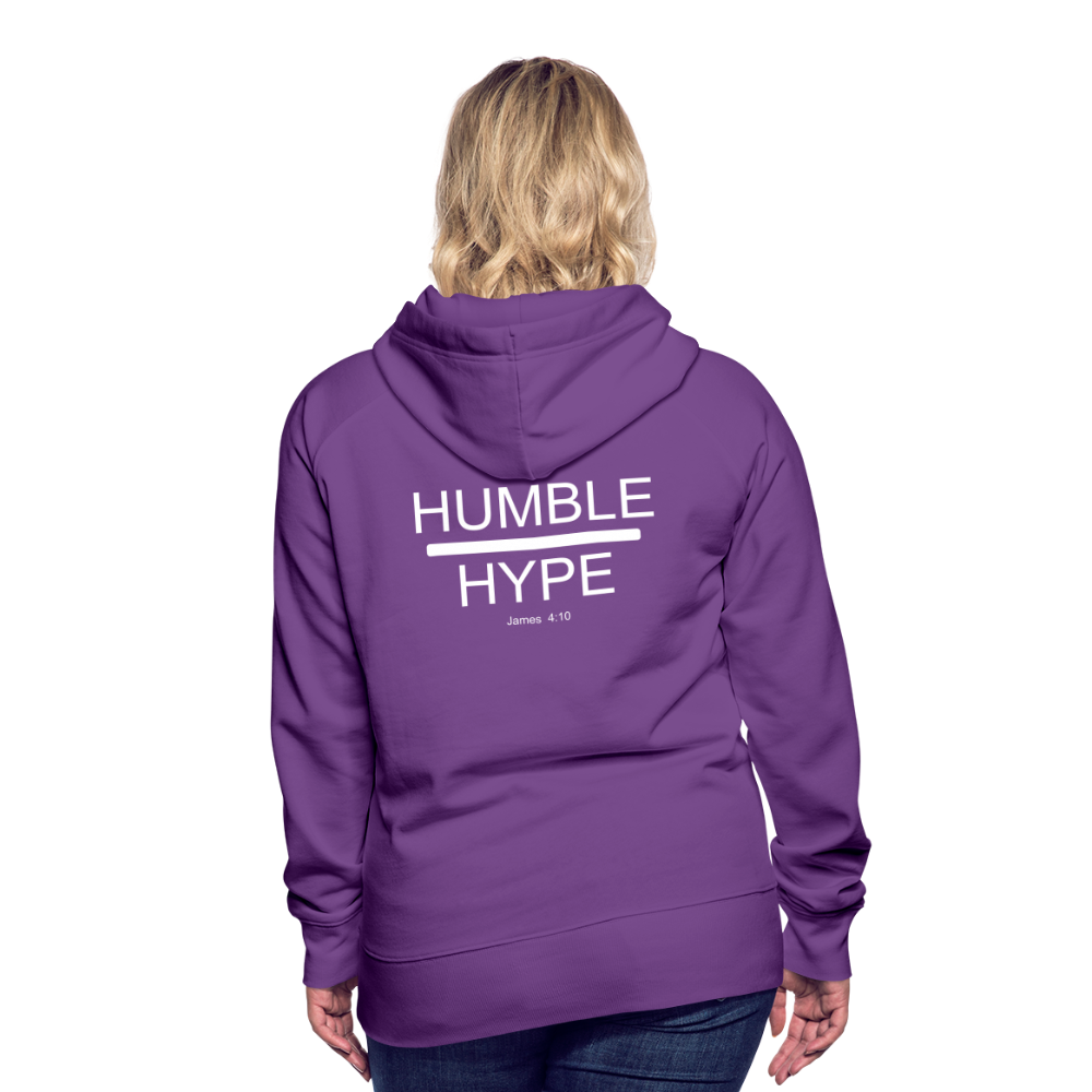 Humble over Hype Women’s Premium Hoodie Elisheba M6:33