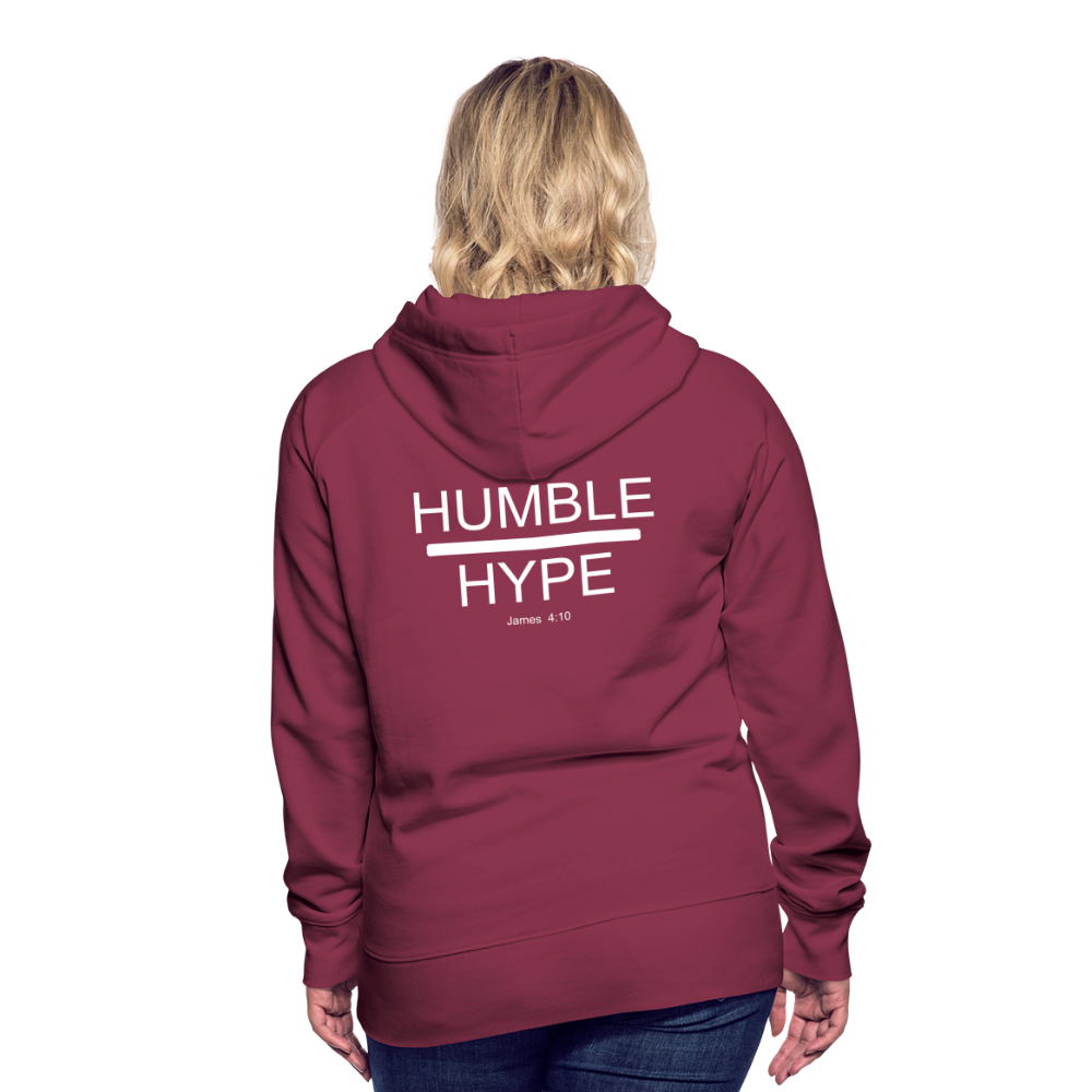 Humble over Hype Women’s Premium Hoodie Elisheba M6:33