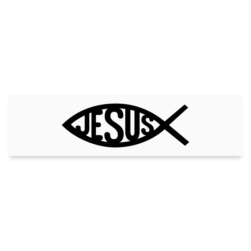 Jesus  Bumper Sticker Elisheba M6:33