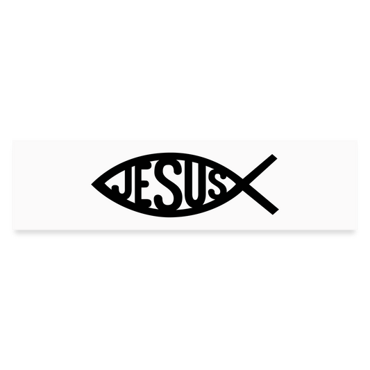Jesus  Bumper Sticker Elisheba M6:33