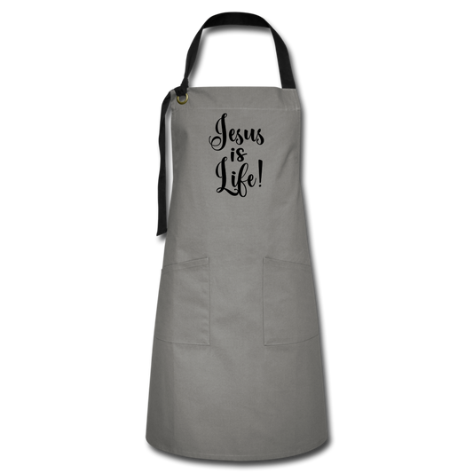 Jesus Is Life Artisan Apron Elisheba M6:33