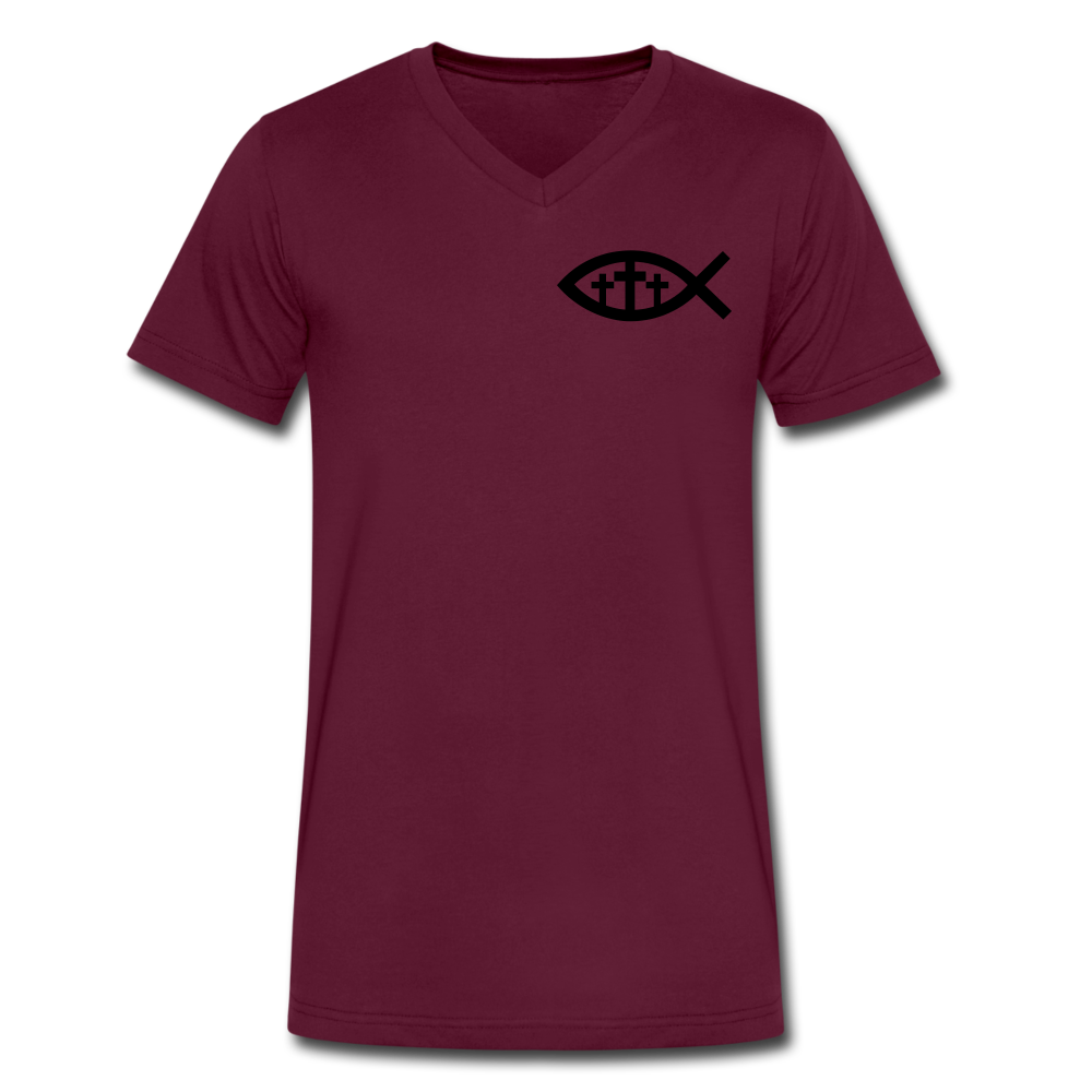 Jesus Men's V-Neck T-Shirt by Canvas Elisheba M6:33