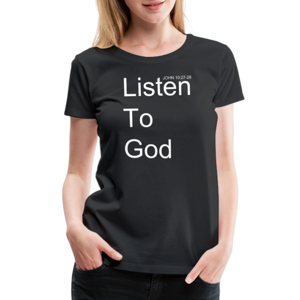 Listen To God Premium T-Shirt Elisheba M6:33