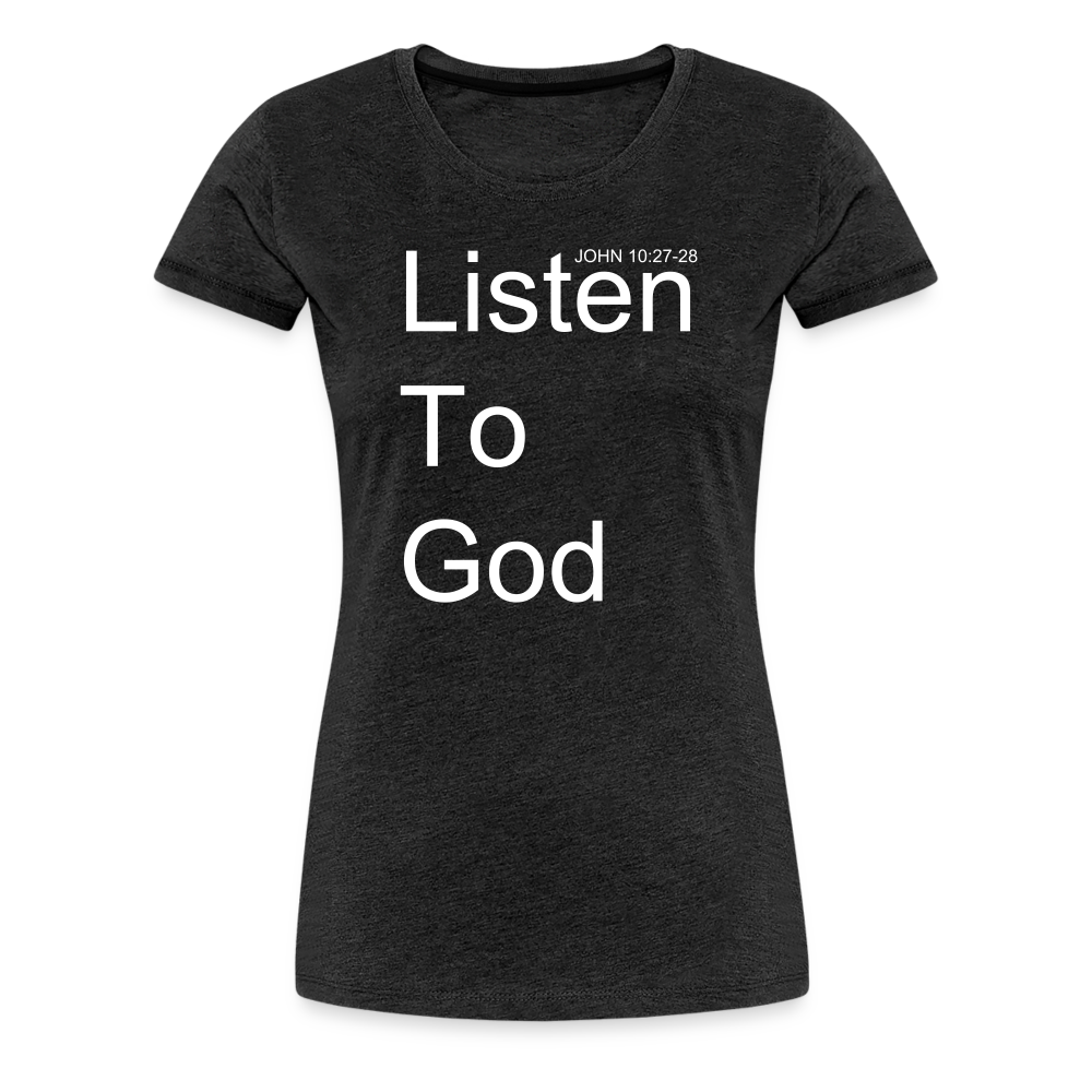 Listen To God Premium T-Shirt Elisheba M6:33