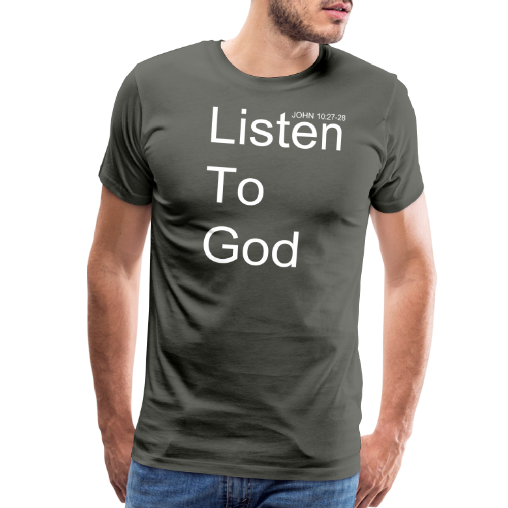 Listen To God Premium T-Shirt Elisheba M6:33