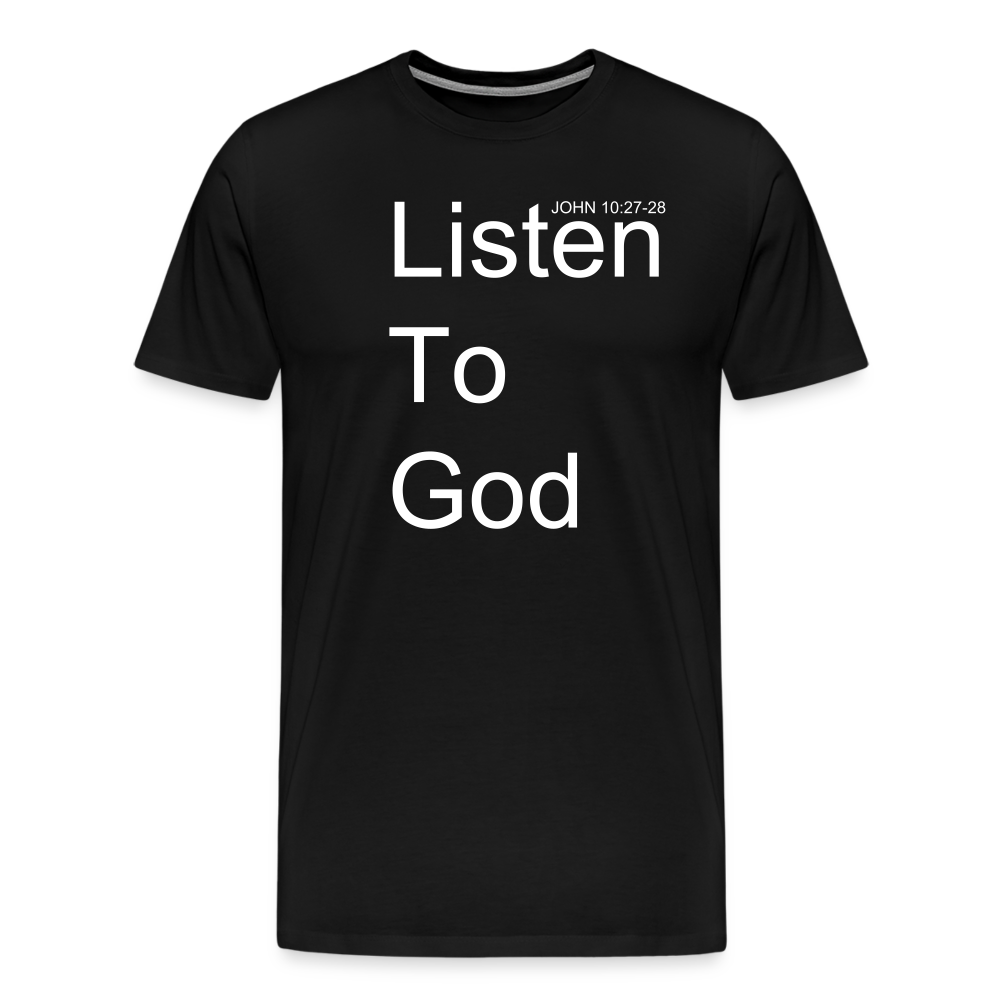 Listen To God Premium T-Shirt Elisheba M6:33