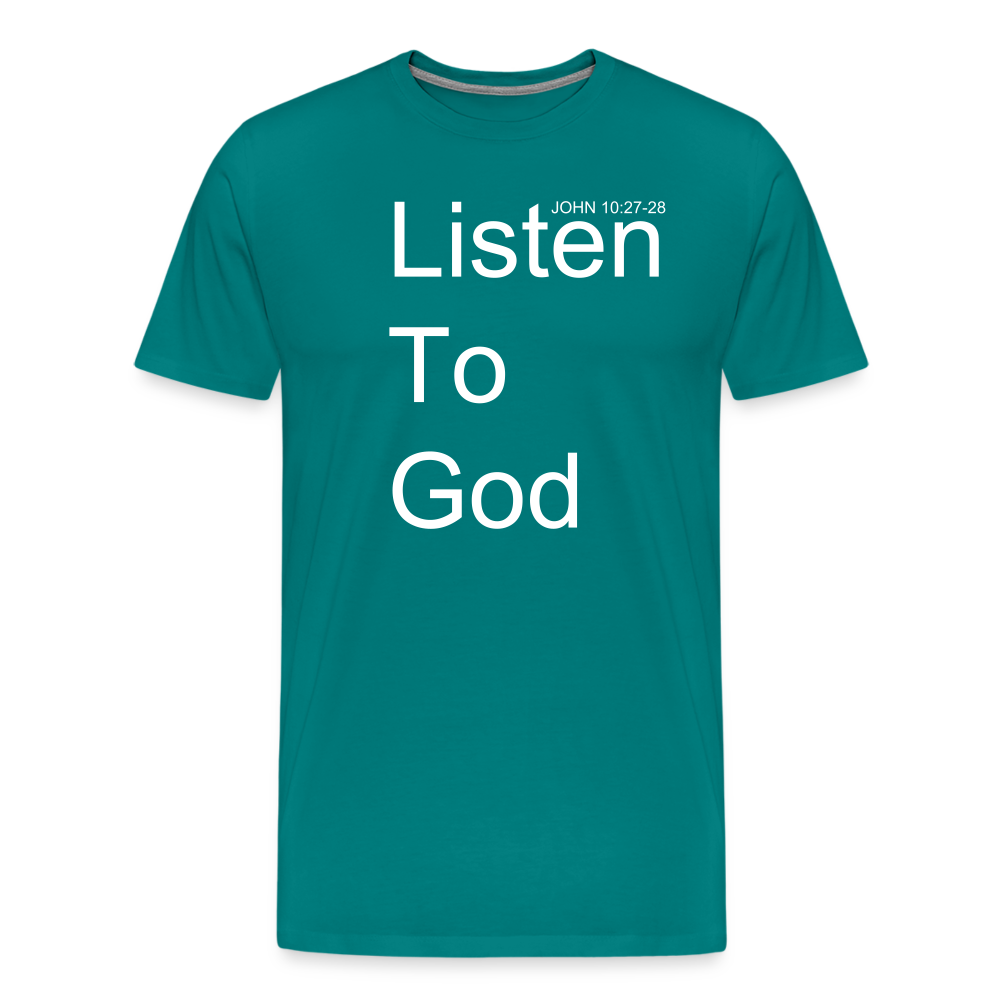 Listen To God Premium T-Shirt Elisheba M6:33