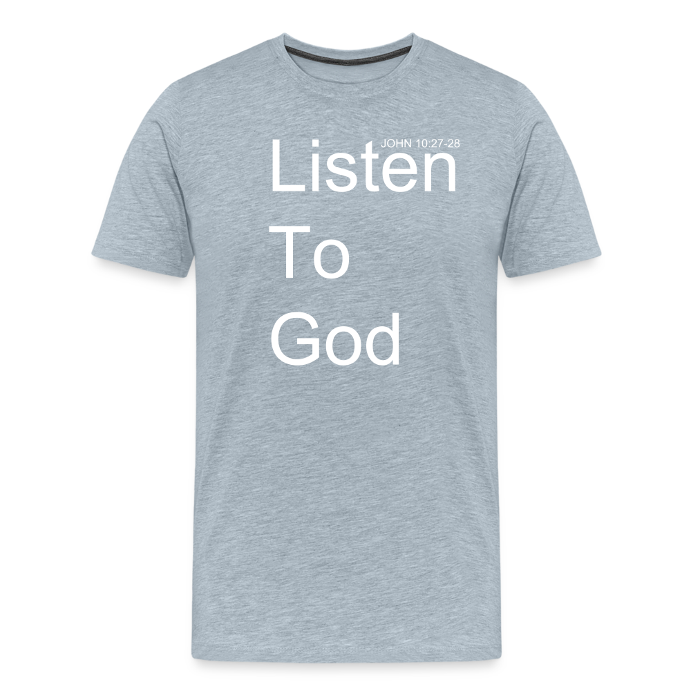 Listen To God Premium T-Shirt Elisheba M6:33