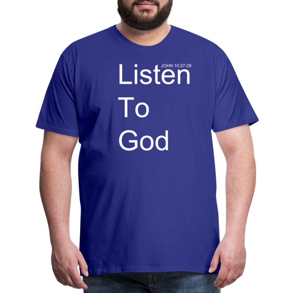 Listen To God Premium T-Shirt Elisheba M6:33