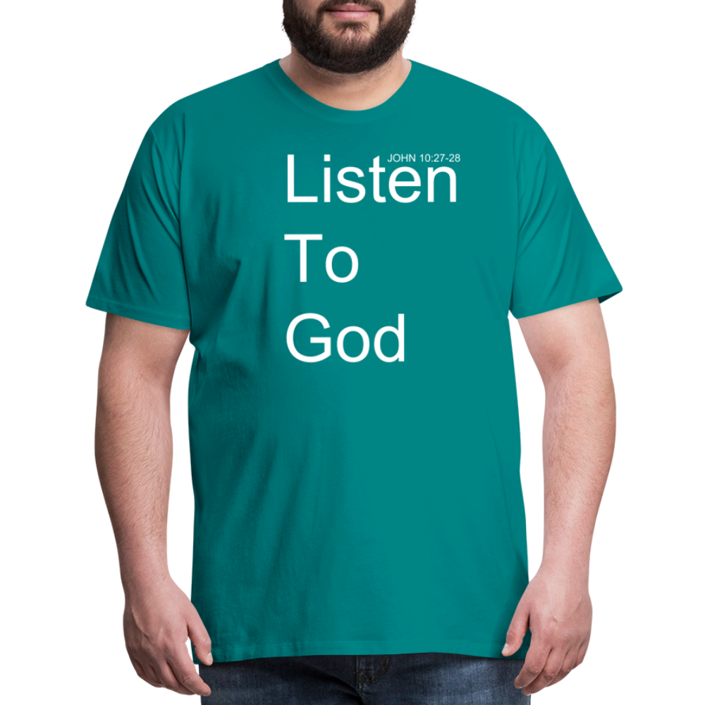 Listen To God Premium T-Shirt Elisheba M6:33