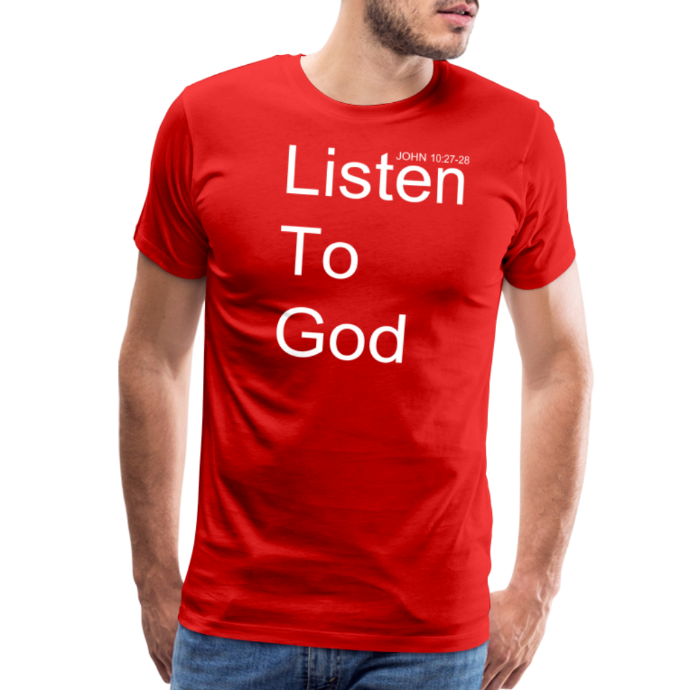 Listen To God Premium T-Shirt Elisheba M6:33