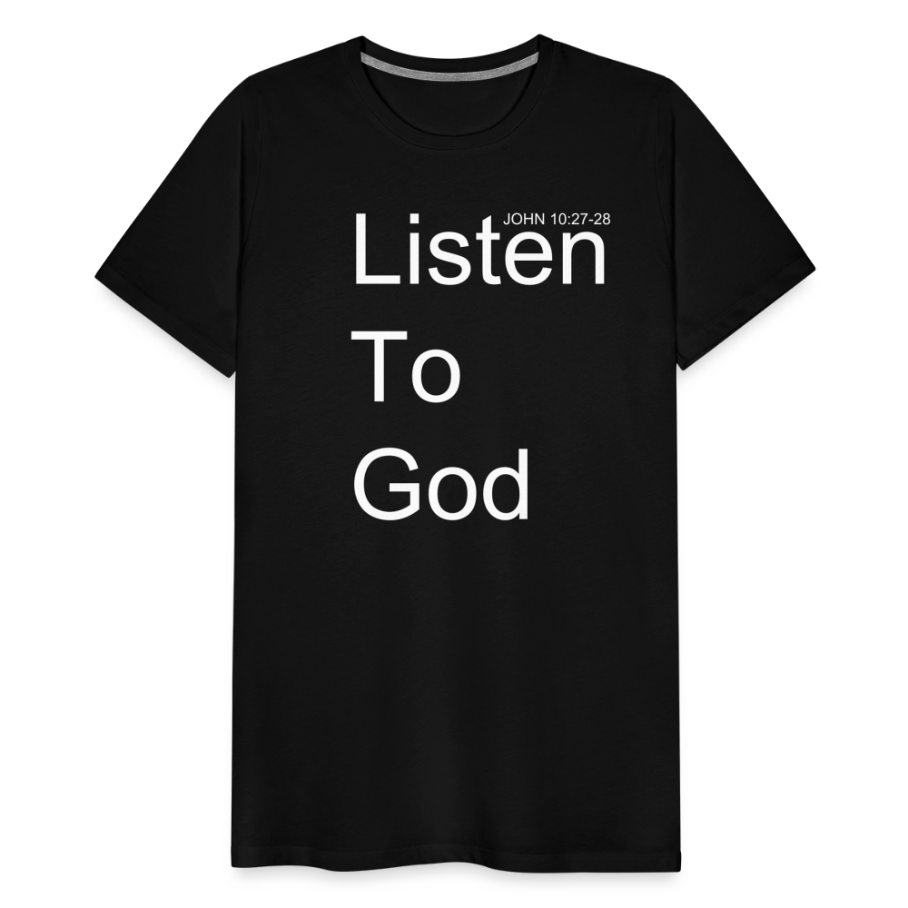 Listen To God Premium T-Shirt Elisheba M6:33