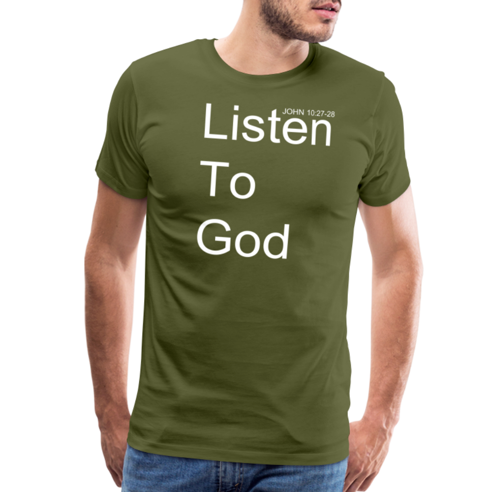 Listen To God Premium T-Shirt Elisheba M6:33