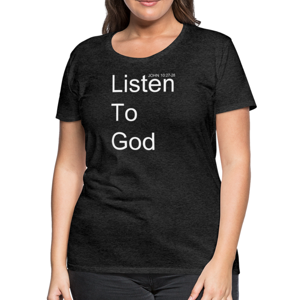 Listen To God Premium T-Shirt Elisheba M6:33