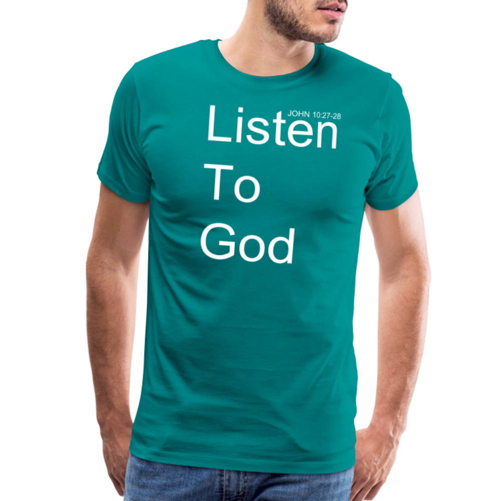 Listen To God Premium T-Shirt Elisheba M6:33