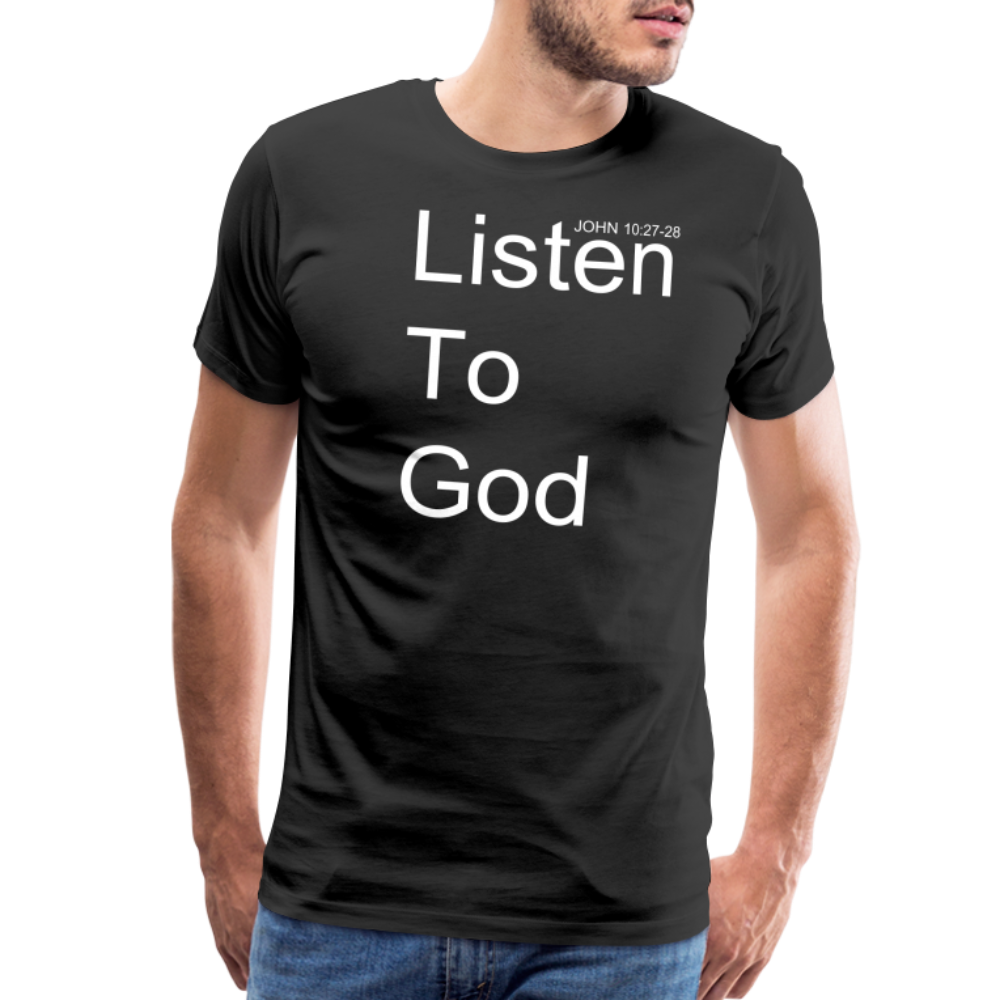 Listen To God Premium T-Shirt Elisheba M6:33