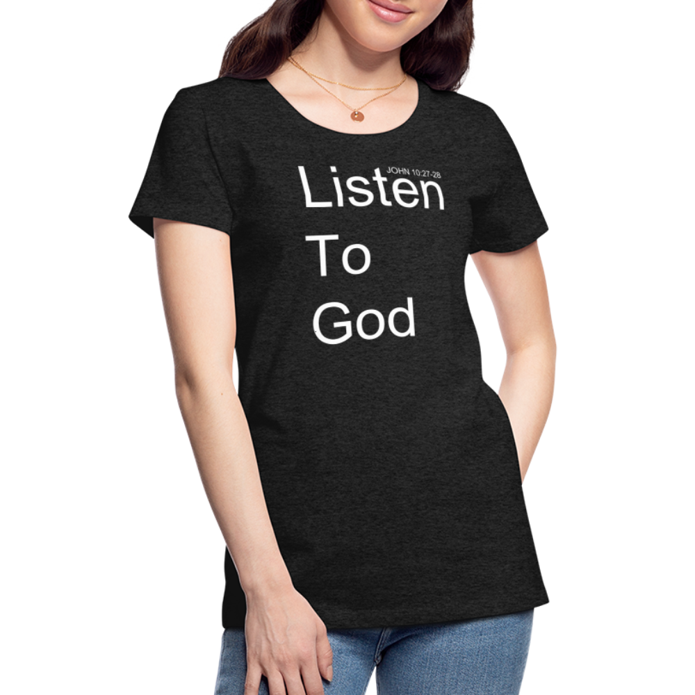 Listen To God Premium T-Shirt Elisheba M6:33