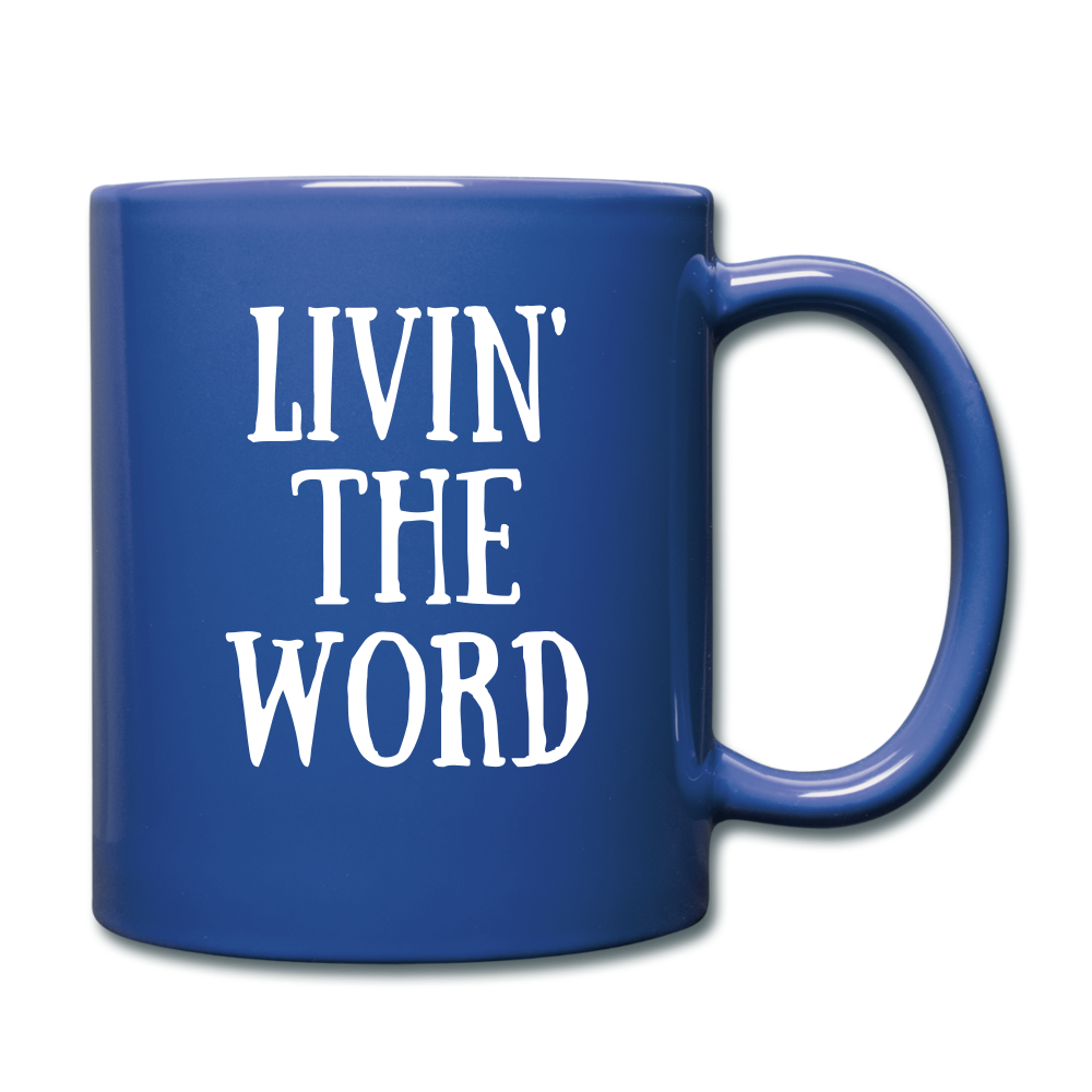 Livin' The Word Full Color Mug Elisheba M6:33