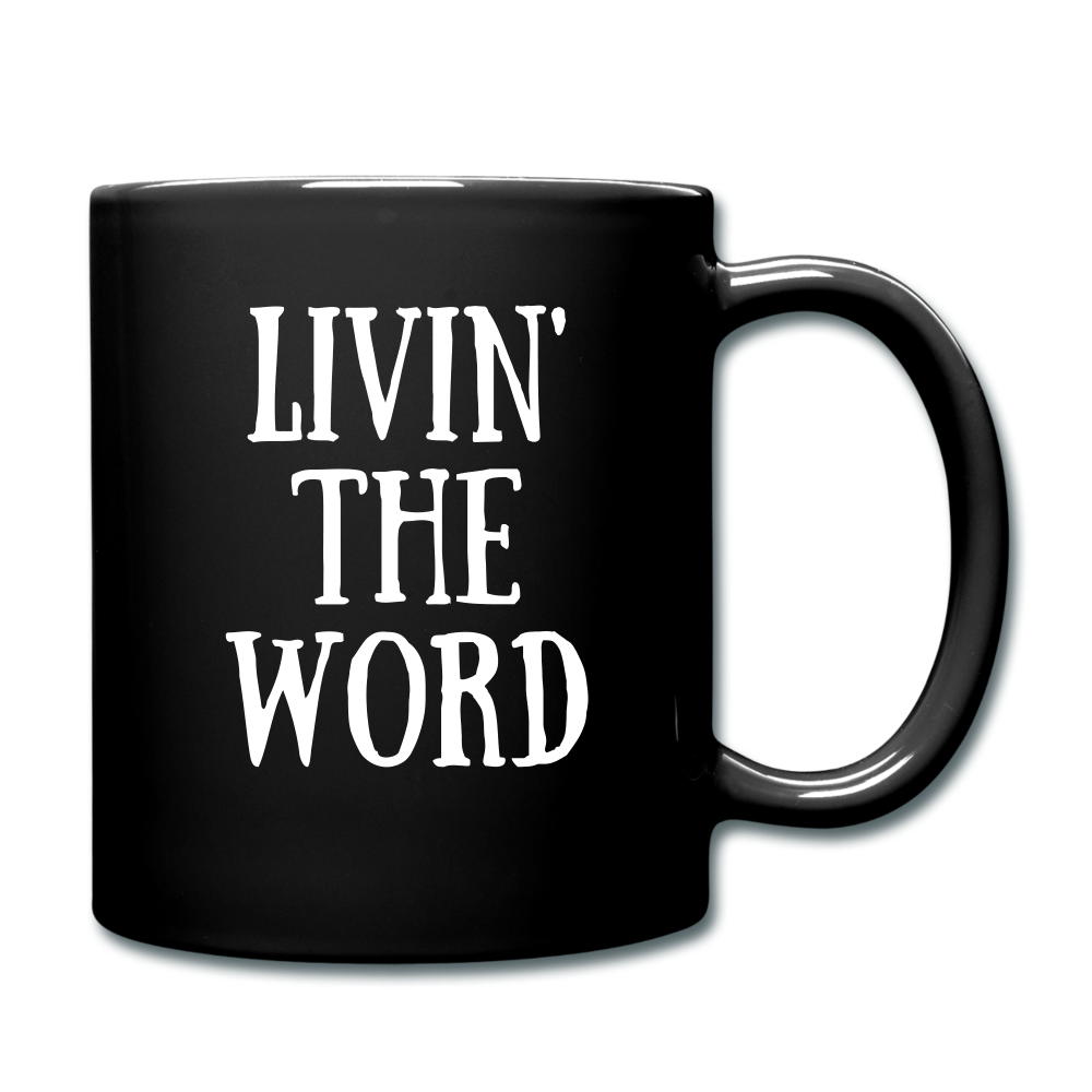 Livin' The Word Full Color Mug Elisheba M6:33