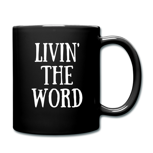 Livin' The Word Full Color Mug Elisheba M6:33