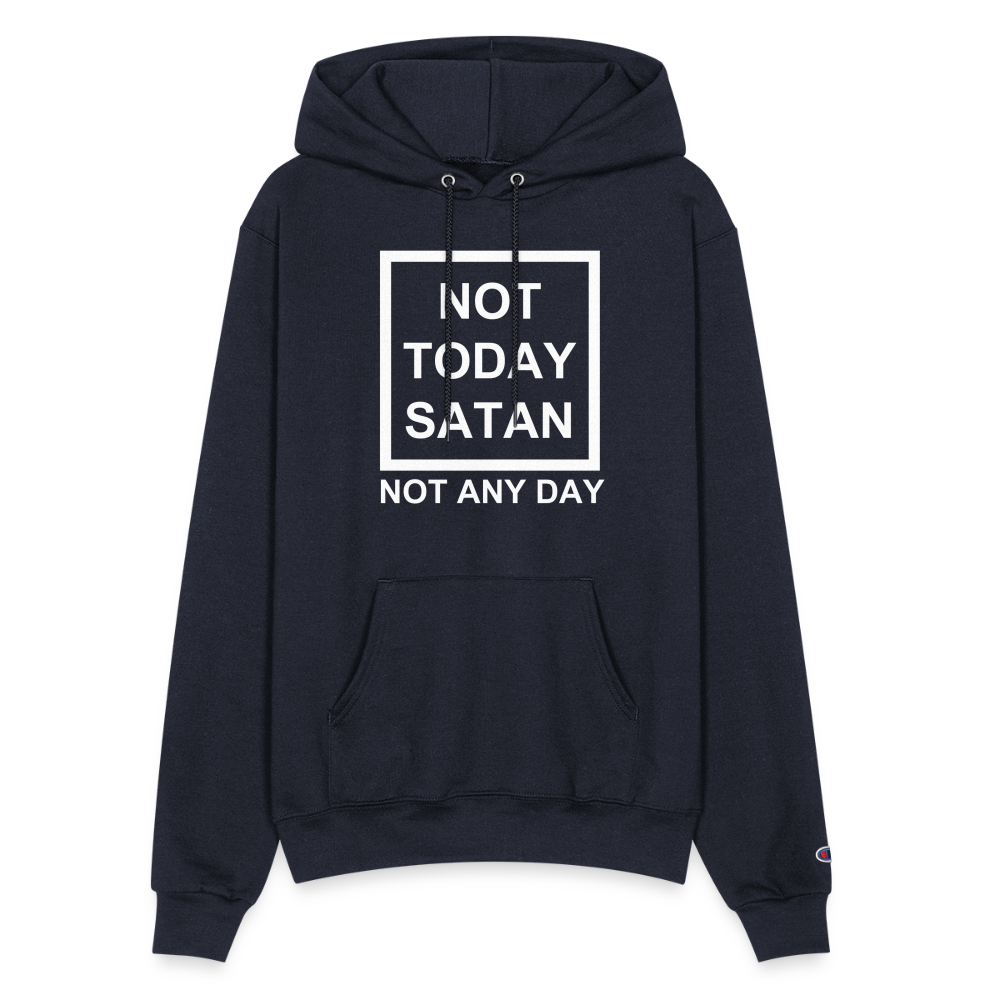 Not Today Champion Unisex Powerblend Hoodie Elisheba M6:33