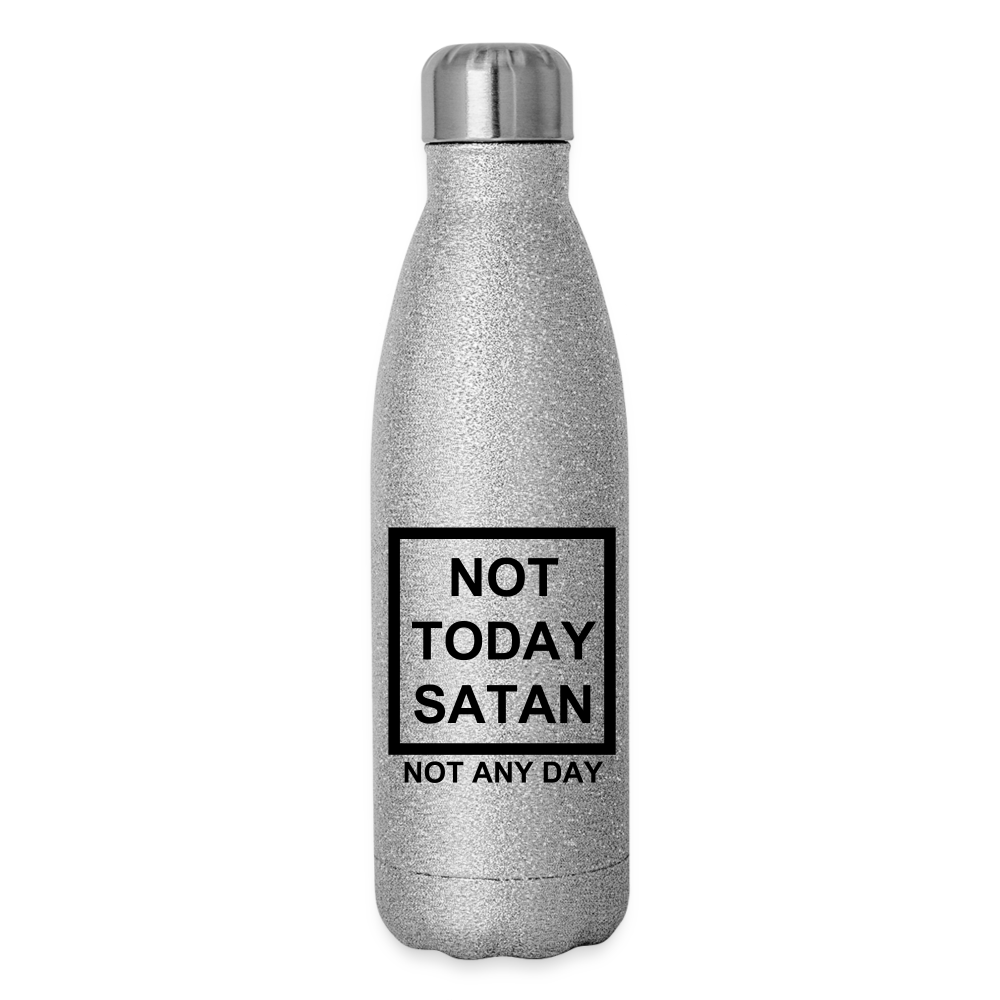 Not Today Insulated Stainless Steel Water Bottle Elisheba M6:33