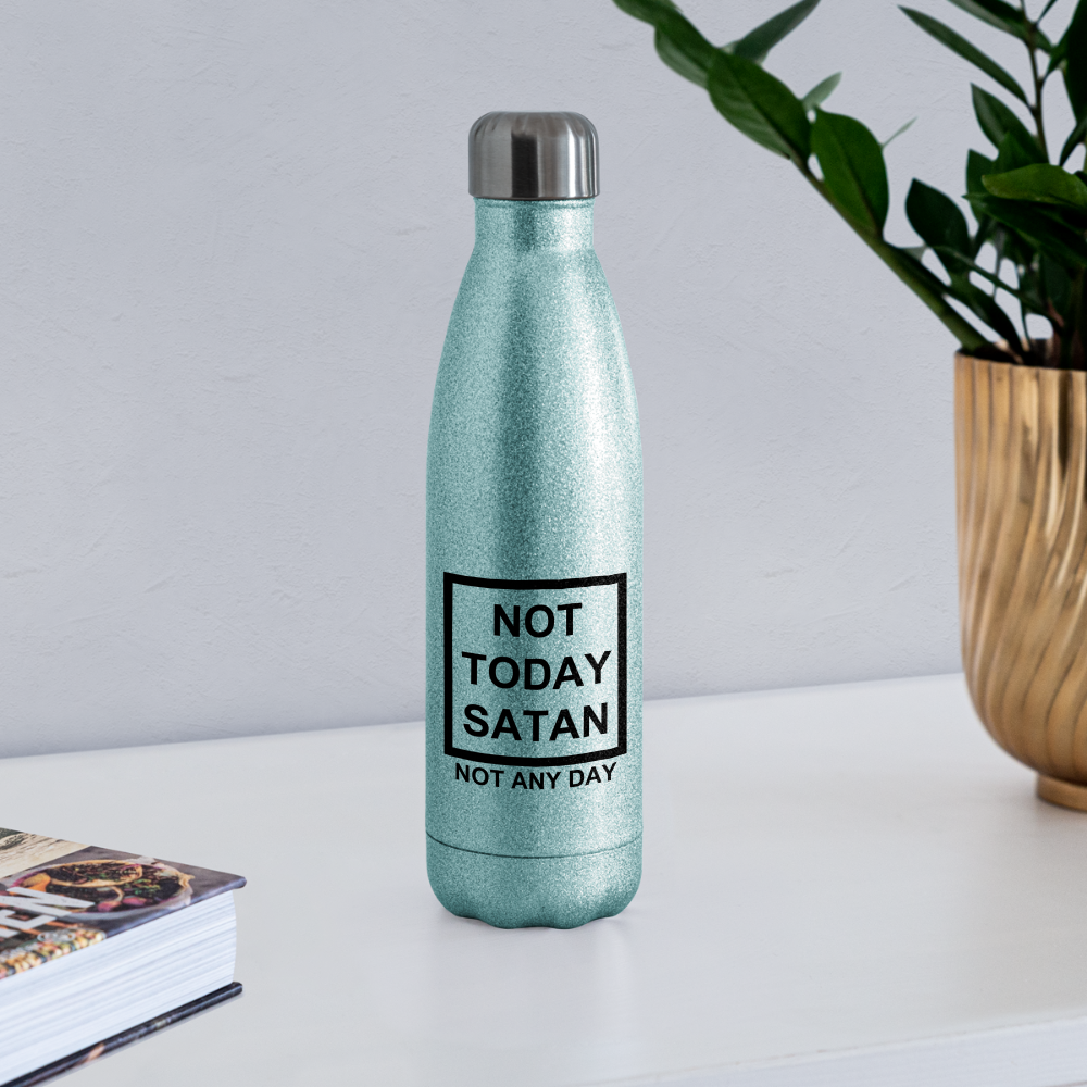 Not Today Insulated Stainless Steel Water Bottle Elisheba M6:33