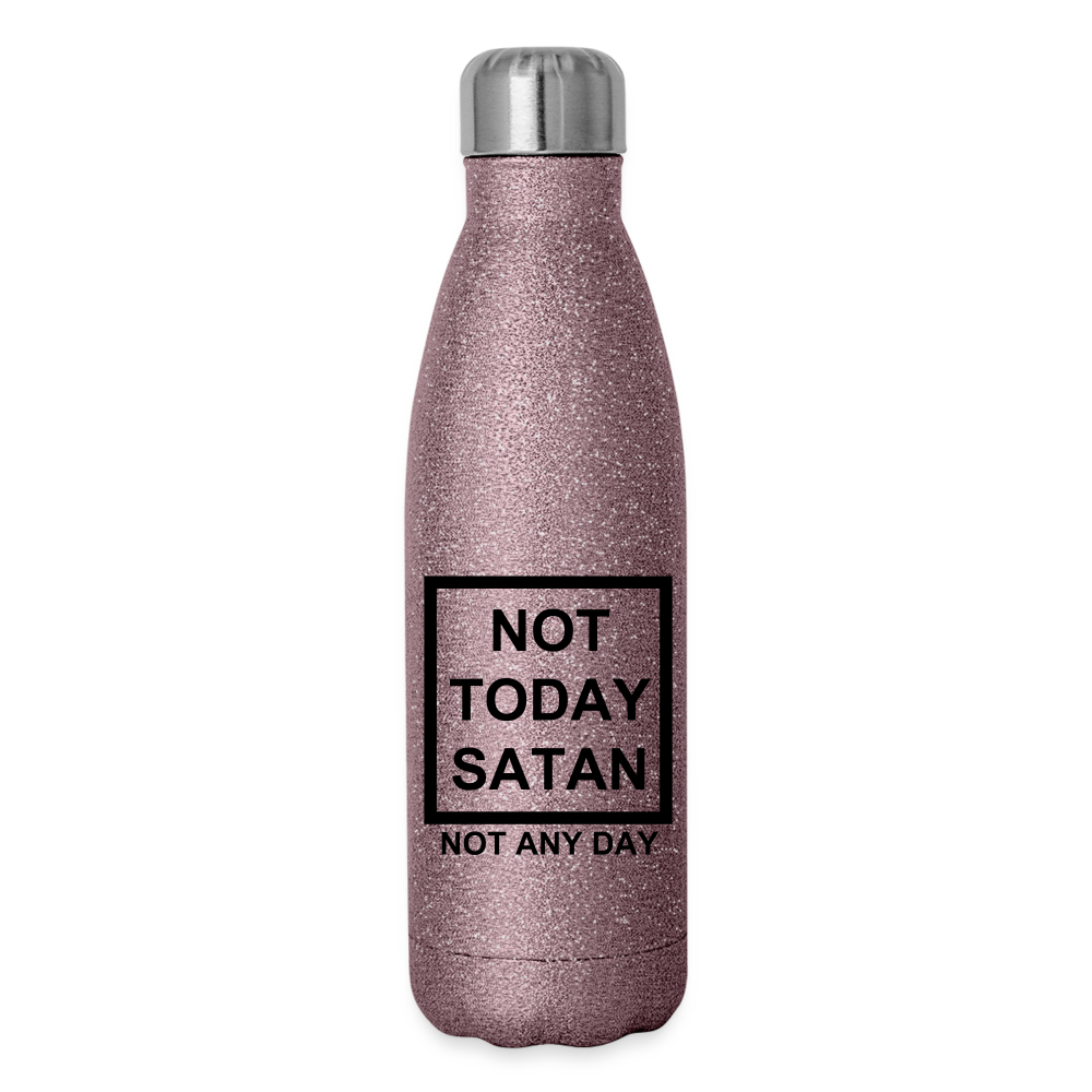 Not Today Insulated Stainless Steel Water Bottle Elisheba M6:33