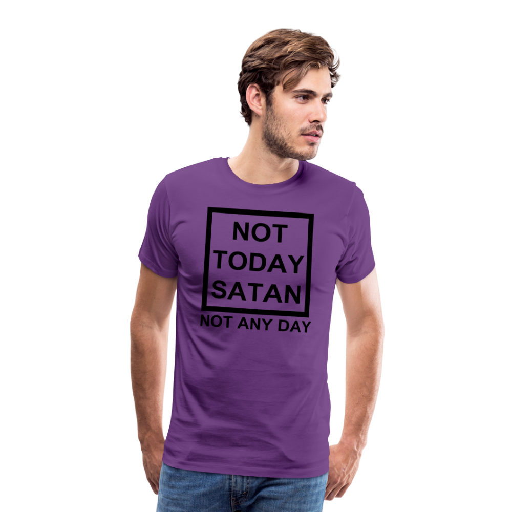Not Today Men's Premium T-Shirt Elisheba M6:33