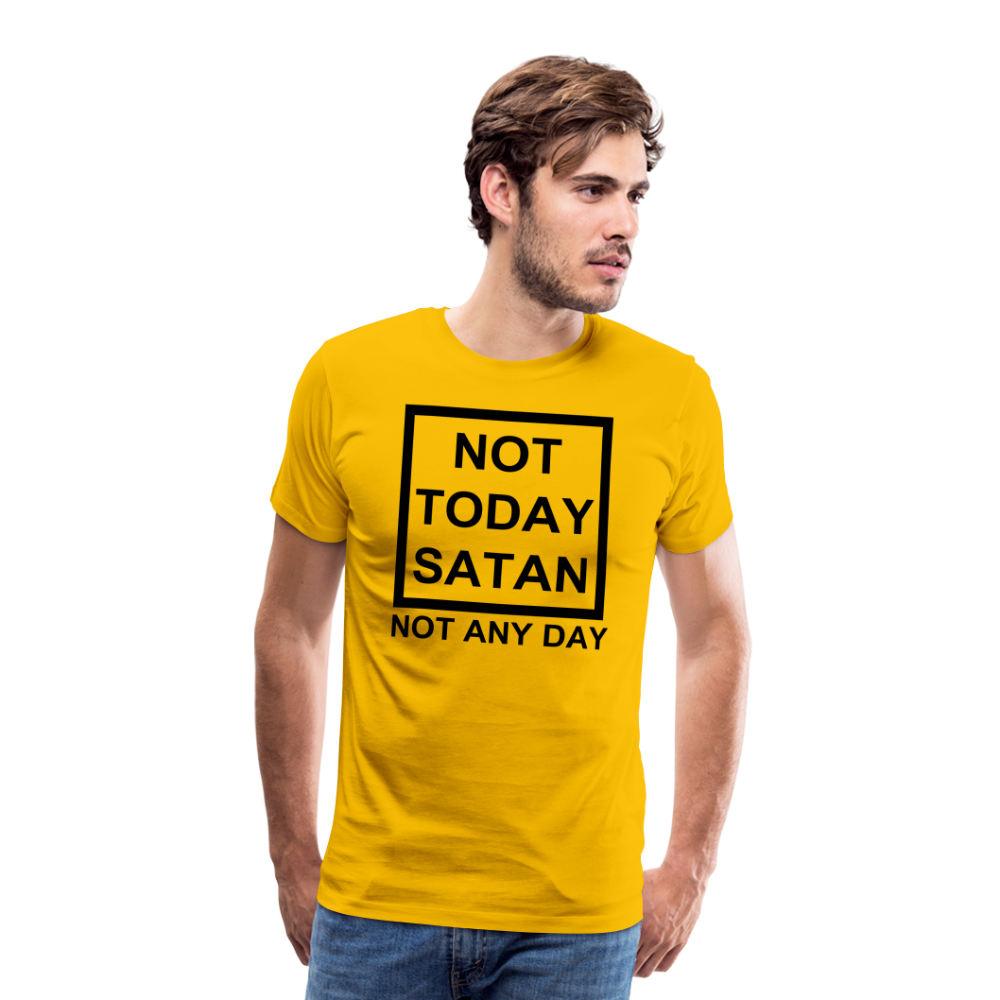 Not Today Men's Premium T-Shirt Elisheba M6:33