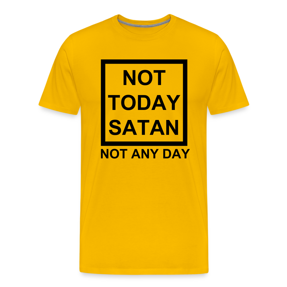 Not Today Men's Premium T-Shirt Elisheba M6:33