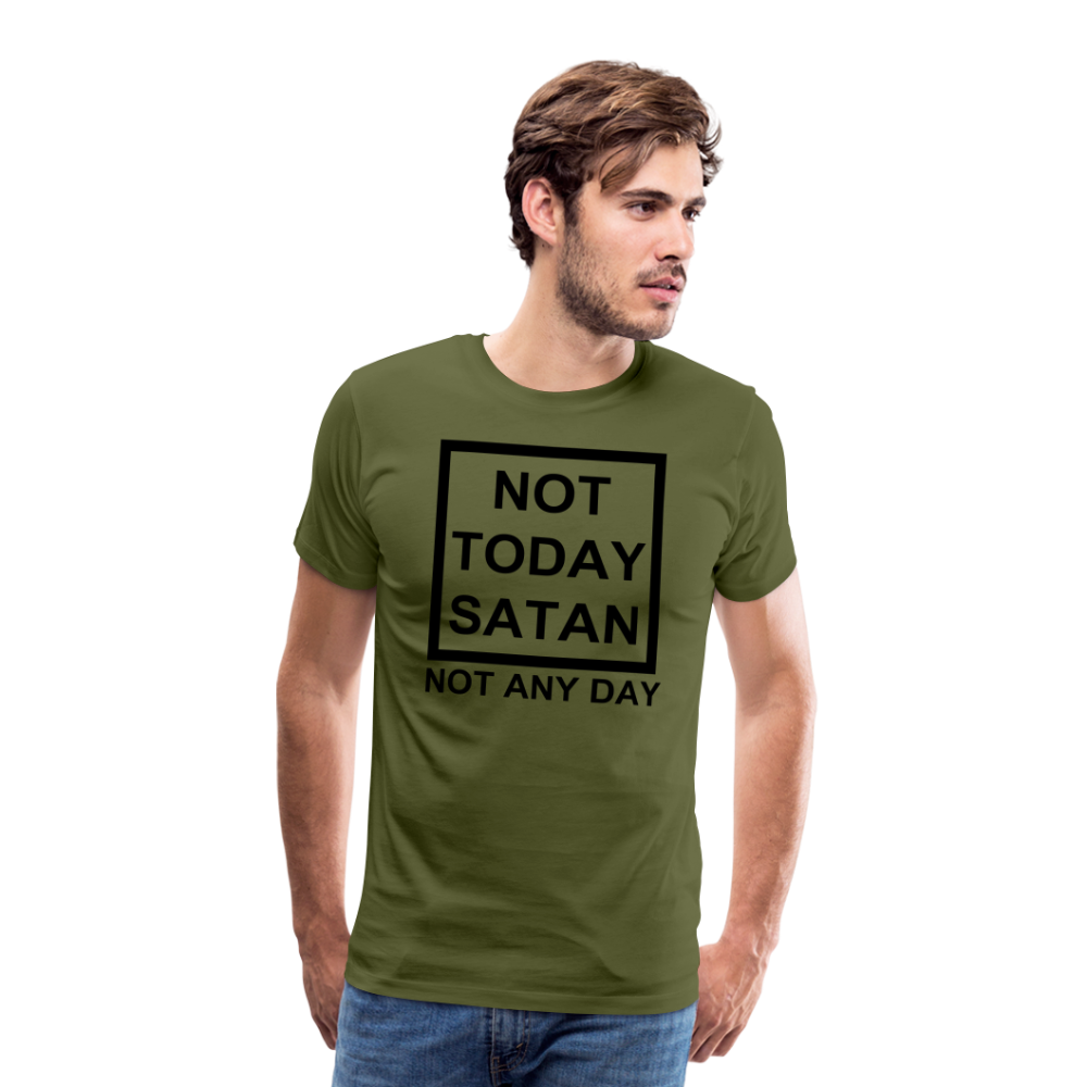 Not Today Men's Premium T-Shirt Elisheba M6:33