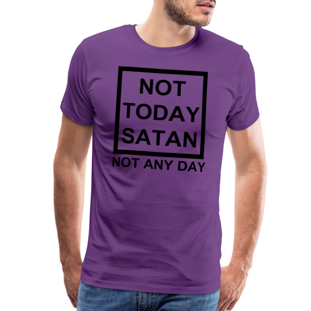 Not Today Men's Premium T-Shirt Elisheba M6:33