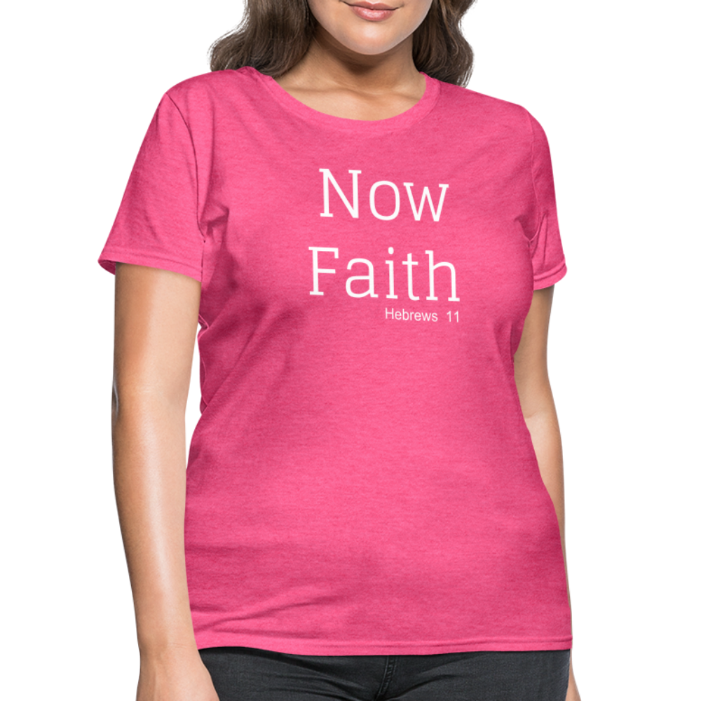 Now Faith Women's T-Shirt Elisheba M6:33