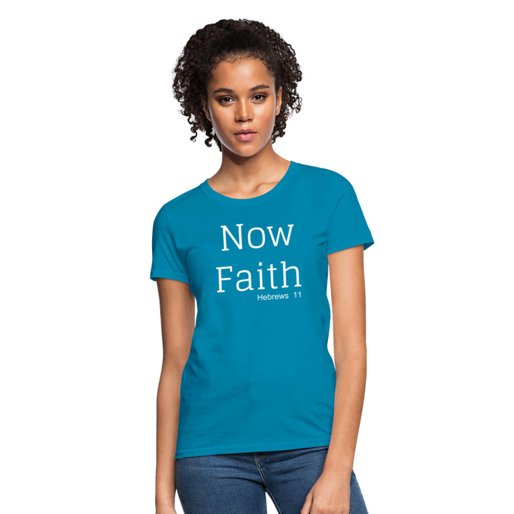 Now Faith Women's T-Shirt Elisheba M6:33