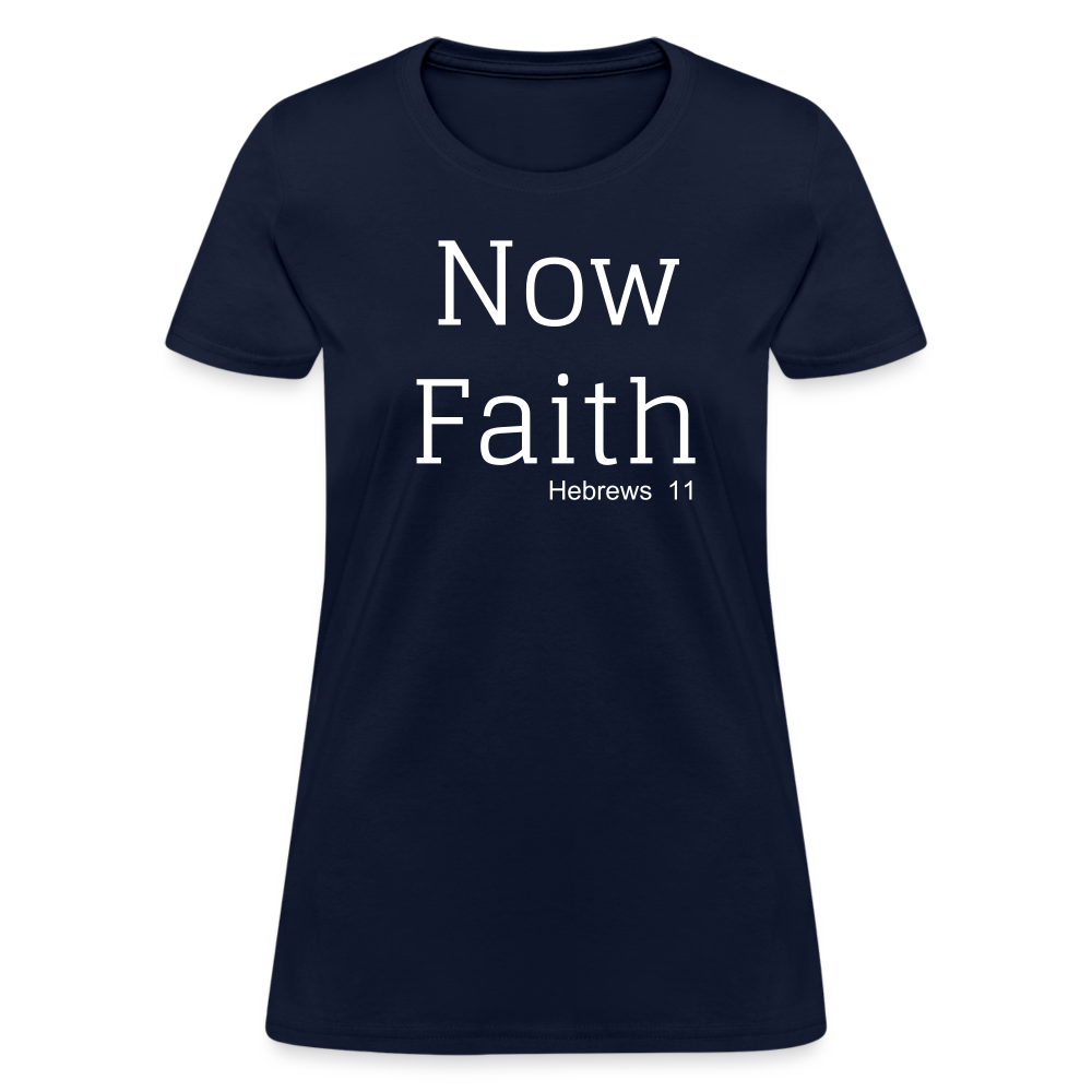 Now Faith Women's T-Shirt Elisheba M6:33