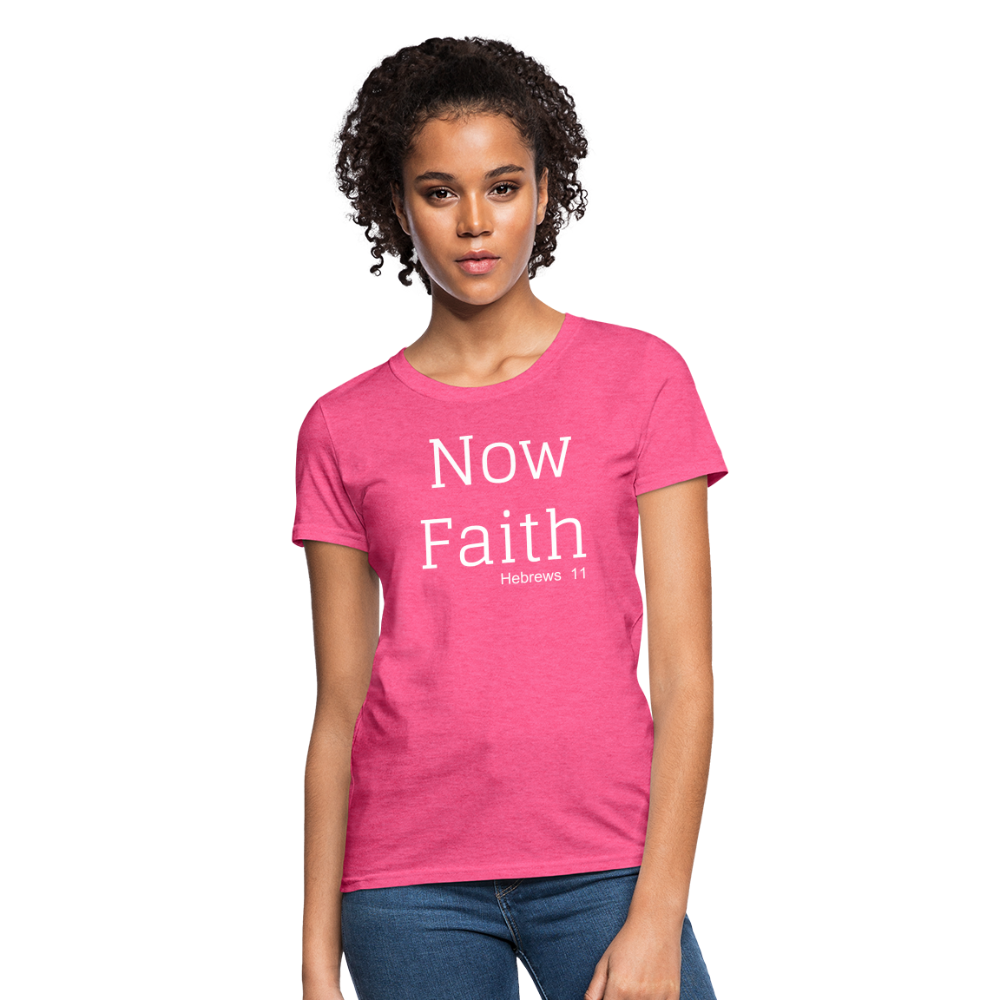 Now Faith Women's T-Shirt Elisheba M6:33