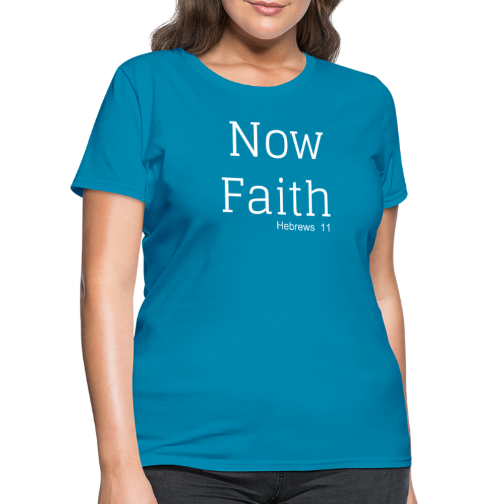 Now Faith Women's T-Shirt Elisheba M6:33