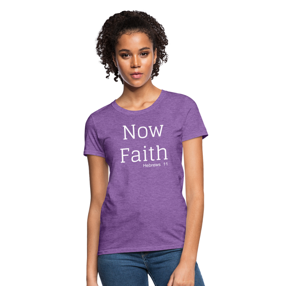 Now Faith Women's T-Shirt Elisheba M6:33