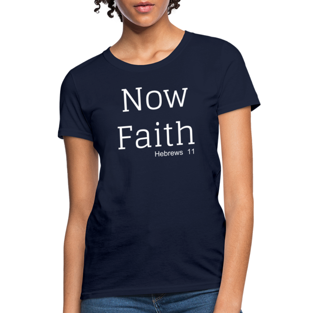 Now Faith Women's T-Shirt Elisheba M6:33