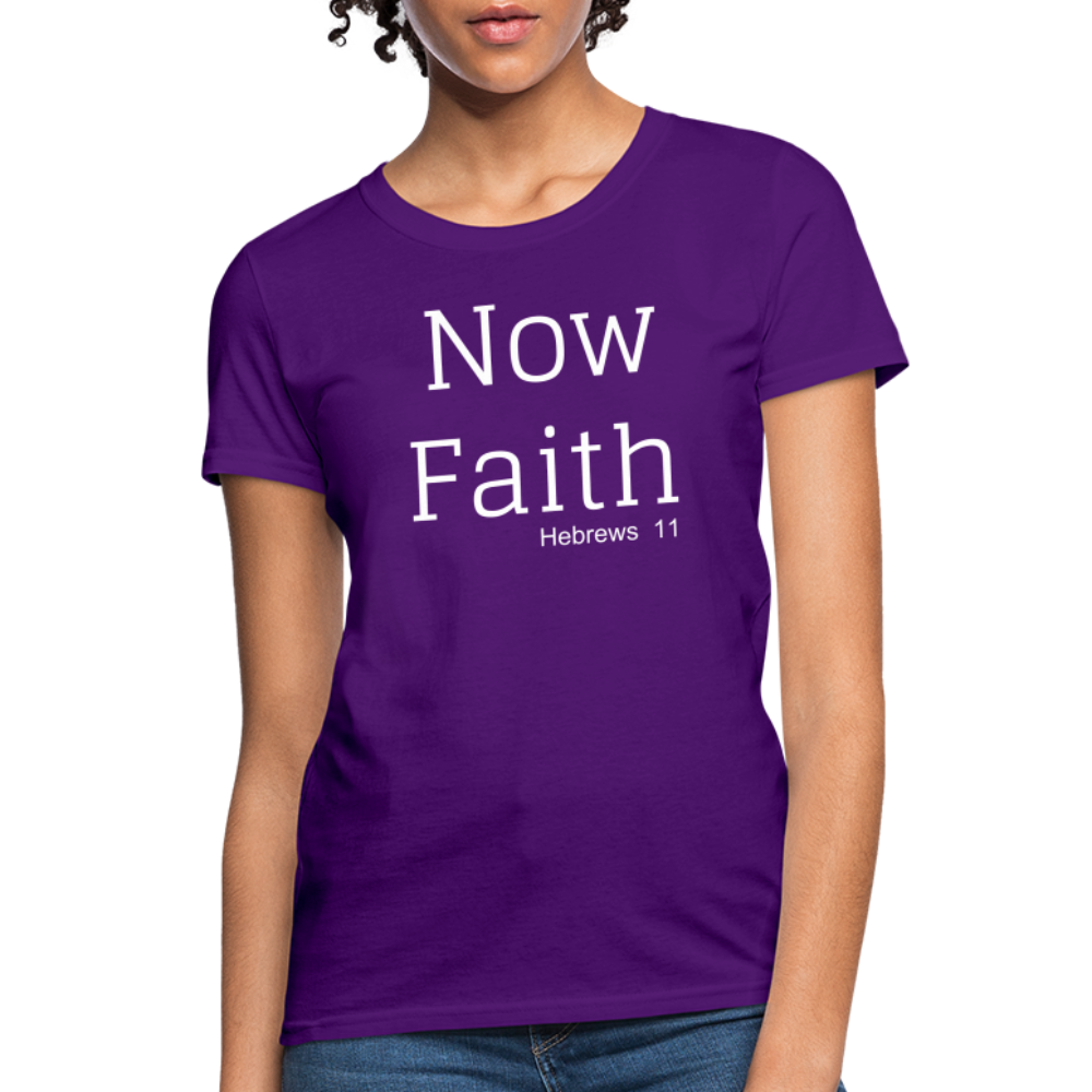 Now Faith Women's T-Shirt Elisheba M6:33