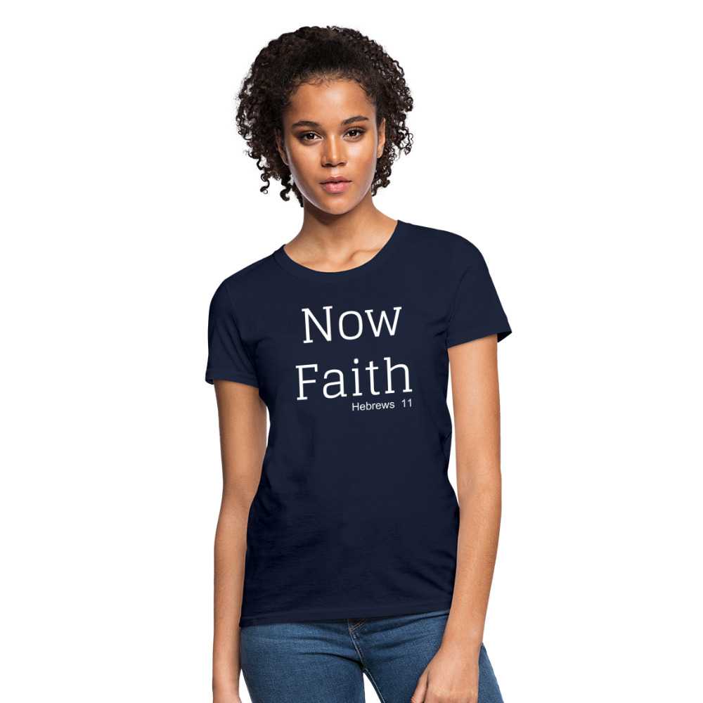 Now Faith Women's T-Shirt Elisheba M6:33