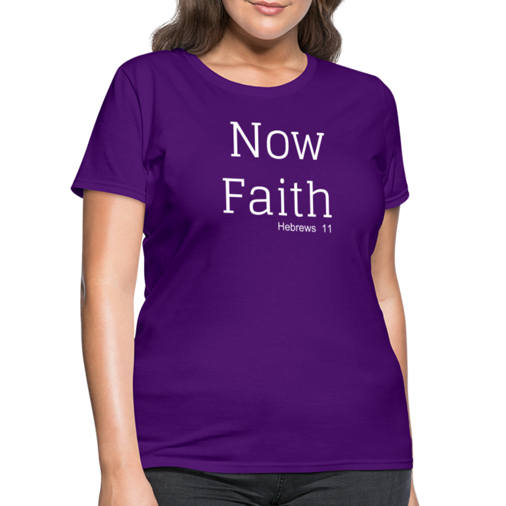 Now Faith Women's T-Shirt Elisheba M6:33
