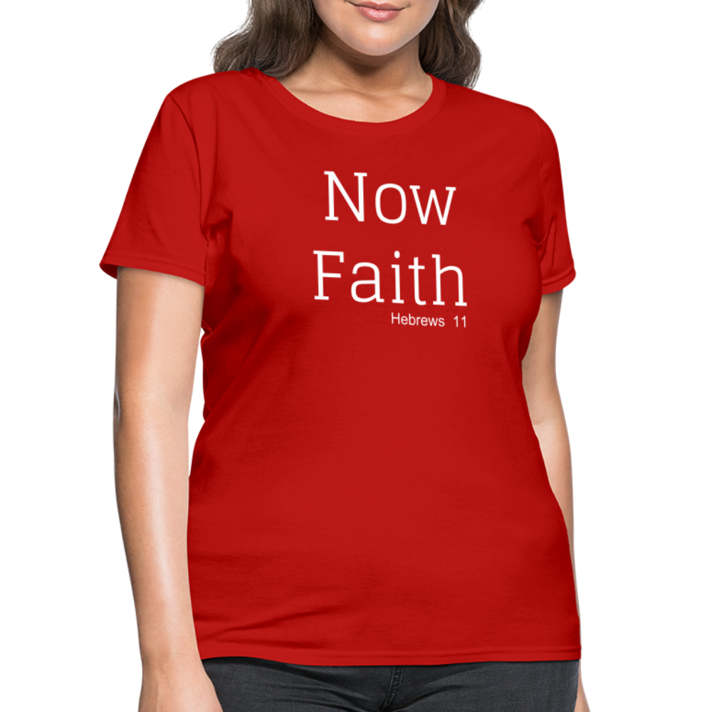 Now Faith Women's T-Shirt Elisheba M6:33