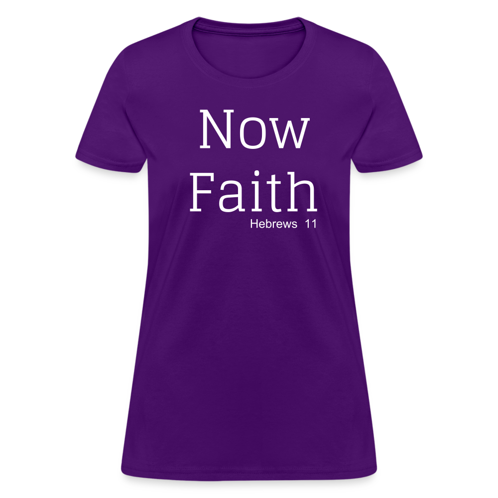 Now Faith Women's T-Shirt Elisheba M6:33
