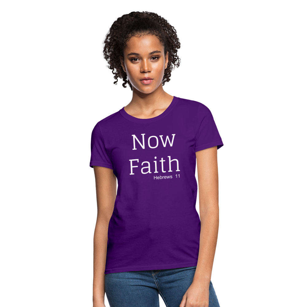 Now Faith Women's T-Shirt Elisheba M6:33