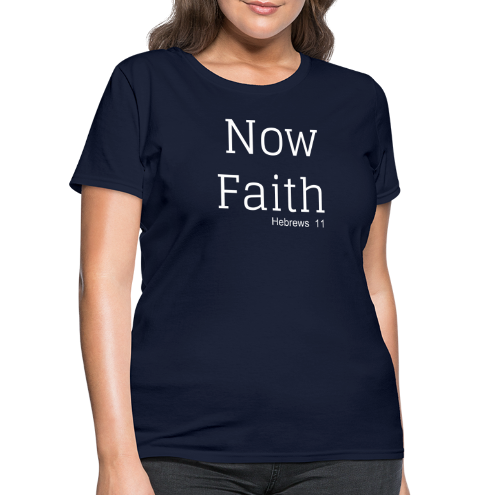 Now Faith Women's T-Shirt Elisheba M6:33